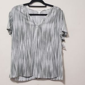 Caslon V-neck blouse